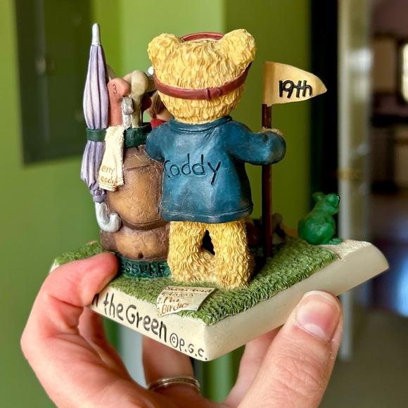 VTG 3D Golfer Golfing Bear Animals & Friend Zingle-Berry Collectible Figurine - Picture 6 of 13